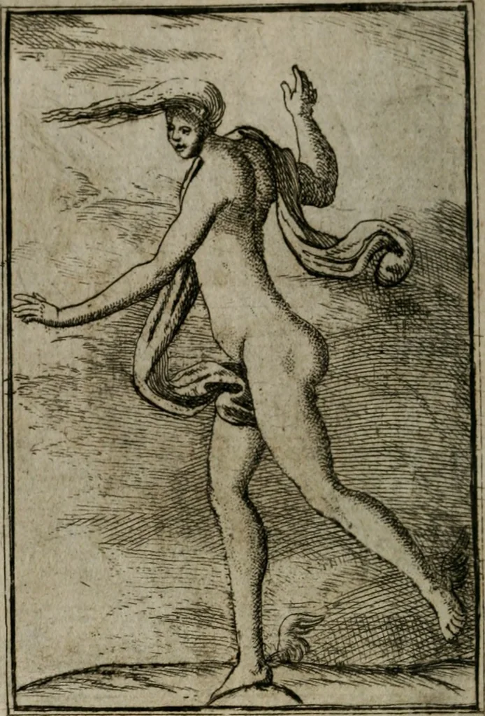 An illustration from Iconologie tirée de divers auteurs. Ouvrage utile aux gens de lettres, aux poëtes, aux artistes, & généralement à tous les amateurs des beaux-arts, 1766, leaf 493