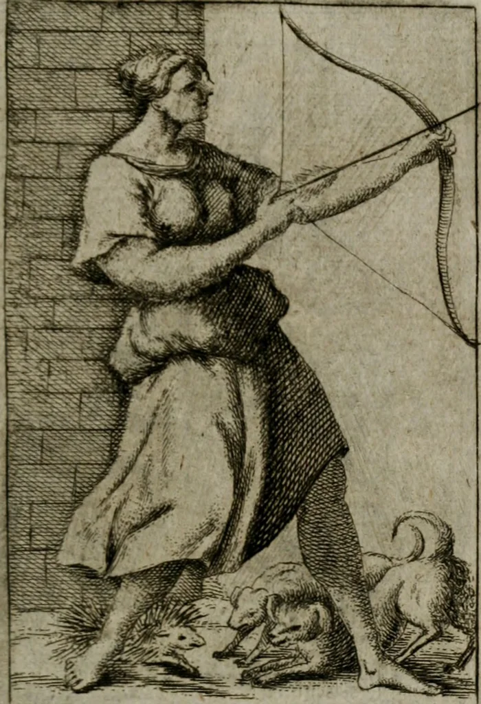 An illustration from Iconologie tirée de divers auteurs. Ouvrage utile aux gens de lettres, aux poëtes, aux artistes, & généralement à tous les amateurs des beaux-arts, 1766, leaf 502