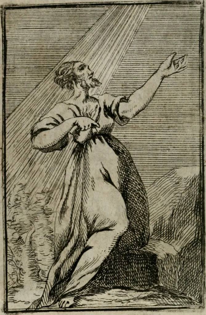 An illustration from Iconologie tirée de divers auteurs. Ouvrage utile aux gens de lettres, aux poëtes, aux artistes, & généralement à tous les amateurs des beaux-arts, 1766, leaf 51