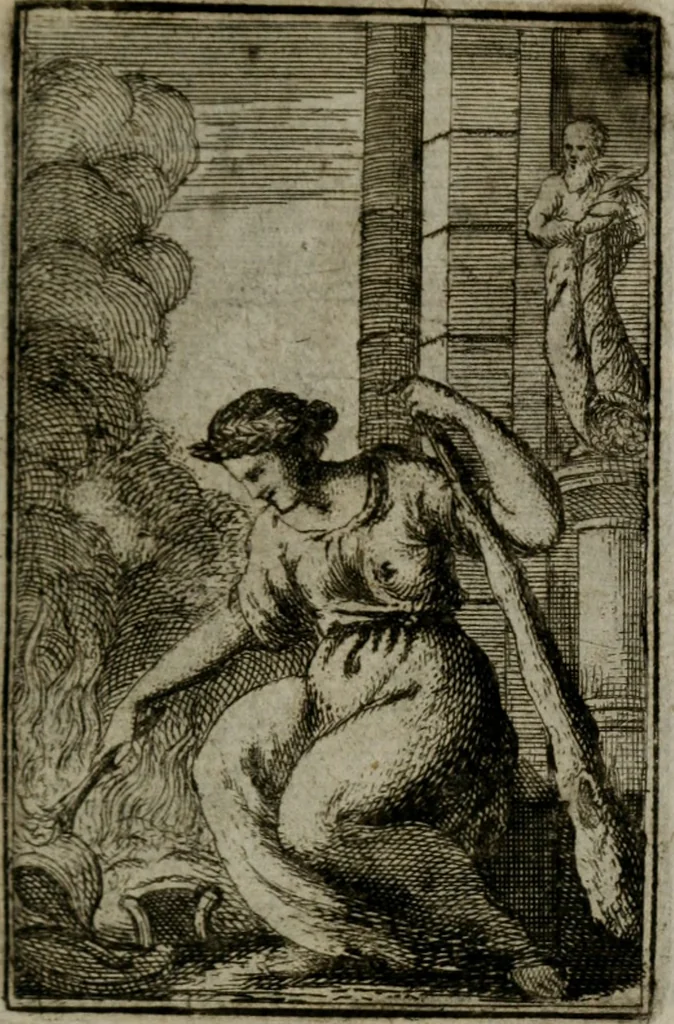 An illustration from Iconologie tirée de divers auteurs. Ouvrage utile aux gens de lettres, aux poëtes, aux artistes, & généralement à tous les amateurs des beaux-arts, 1766, leaf 510