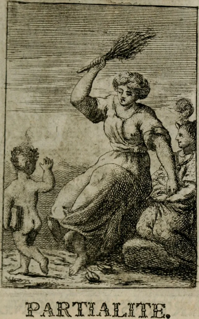 An illustration from Iconologie tirée de divers auteurs. Ouvrage utile aux gens de lettres, aux poëtes, aux artistes, & généralement à tous les amateurs des beaux-arts, 1766, leaf 512