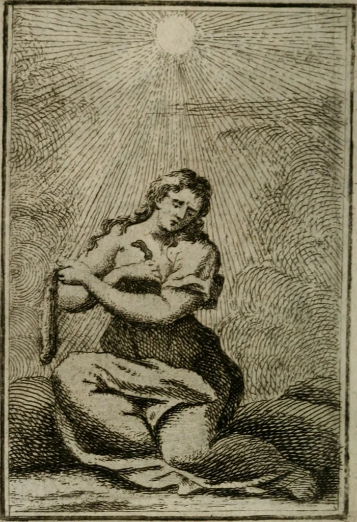 An illustration from Iconologie tirée de divers auteurs. Ouvrage utile aux gens de lettres, aux poëtes, aux artistes, & généralement à tous les amateurs des beaux-arts, 1766, leaf 521