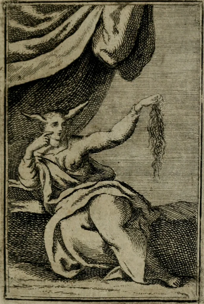An illustration from Iconologie tirée de divers auteurs. Ouvrage utile aux gens de lettres, aux poëtes, aux artistes, & généralement à tous les amateurs des beaux-arts, 1766, leaf 524