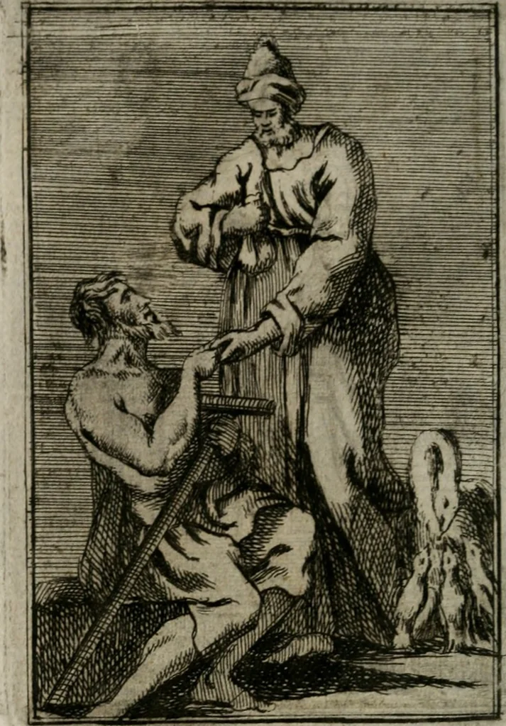 An illustration from Iconologie tirée de divers auteurs. Ouvrage utile aux gens de lettres, aux poëtes, aux artistes, & généralement à tous les amateurs des beaux-arts, 1766, leaf 53