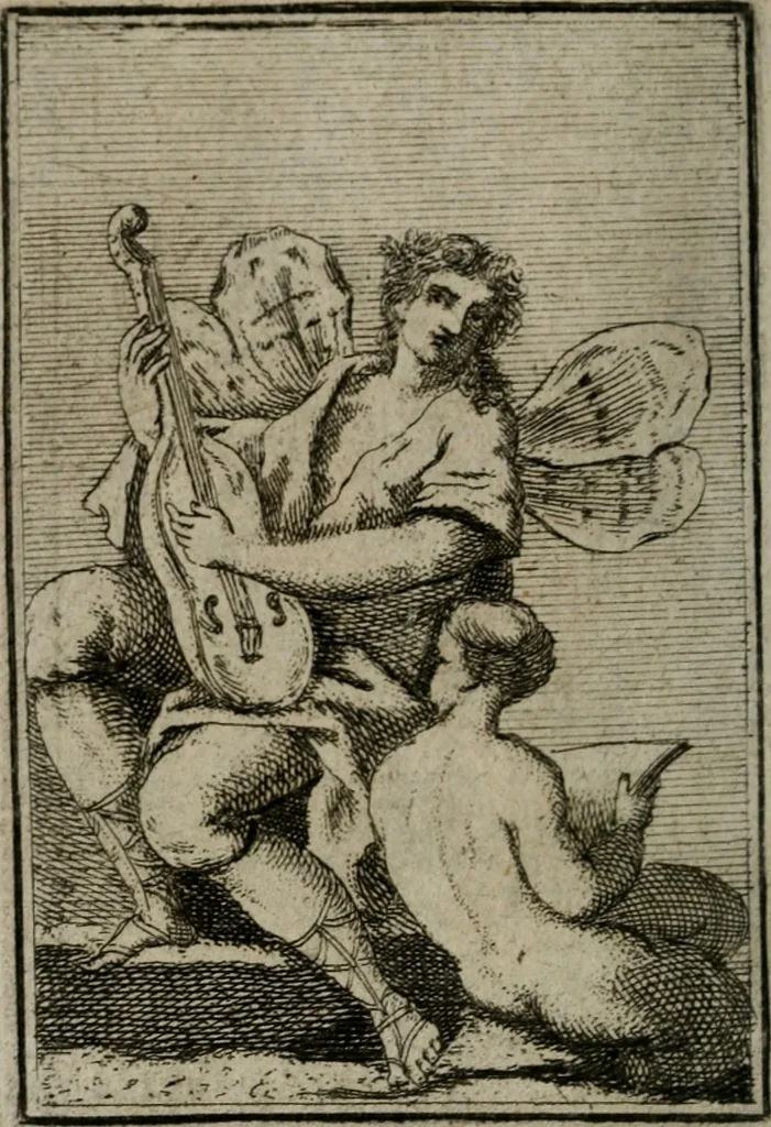 An illustration from Iconologie tirée de divers auteurs. Ouvrage utile aux gens de lettres, aux poëtes, aux artistes, & généralement à tous les amateurs des beaux-arts, 1766, leaf 533