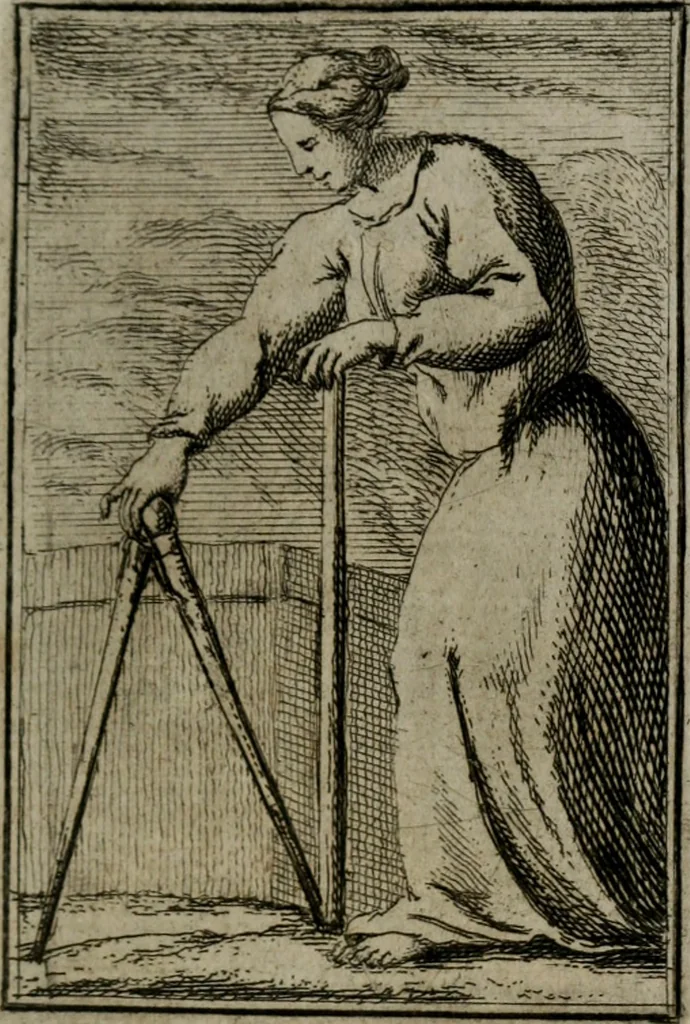 An illustration from Iconologie tirée de divers auteurs. Ouvrage utile aux gens de lettres, aux poëtes, aux artistes, & généralement à tous les amateurs des beaux-arts, 1766, leaf 542