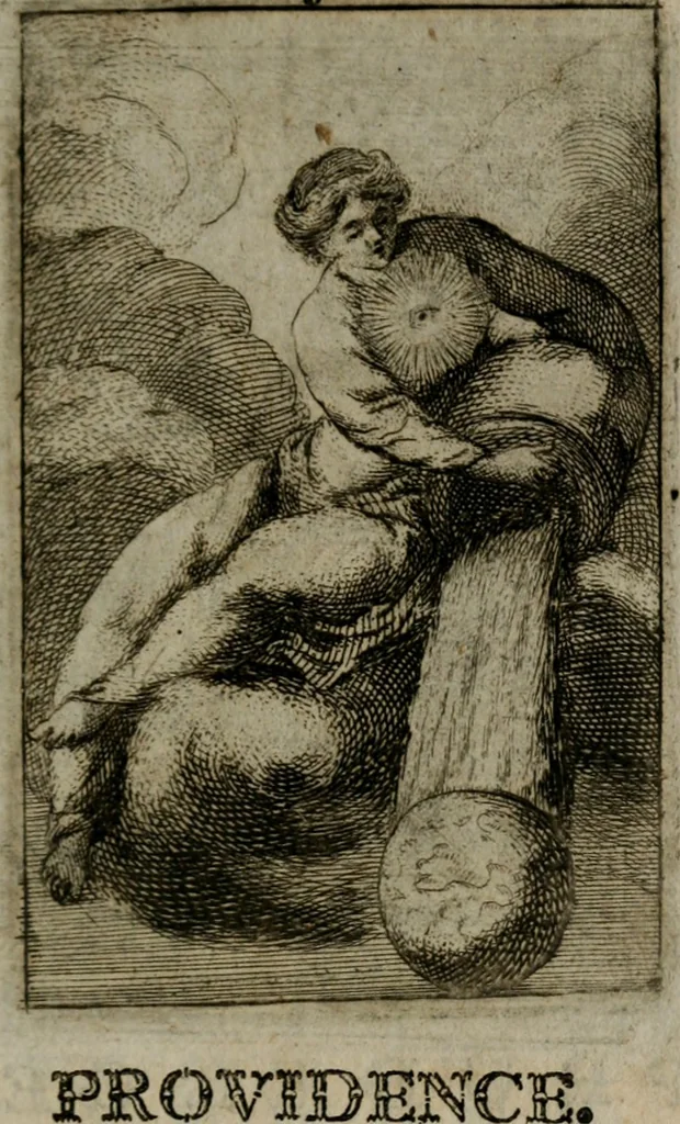 An illustration from Iconologie tirée de divers auteurs. Ouvrage utile aux gens de lettres, aux poëtes, aux artistes, & généralement à tous les amateurs des beaux-arts, 1766, leaf 550