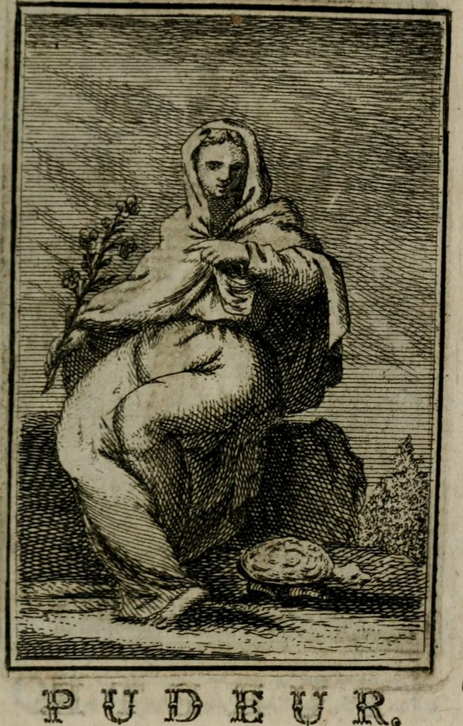 An illustration from Iconologie tirée de divers auteurs. Ouvrage utile aux gens de lettres, aux poëtes, aux artistes, & généralement à tous les amateurs des beaux-arts, 1766, leaf 552