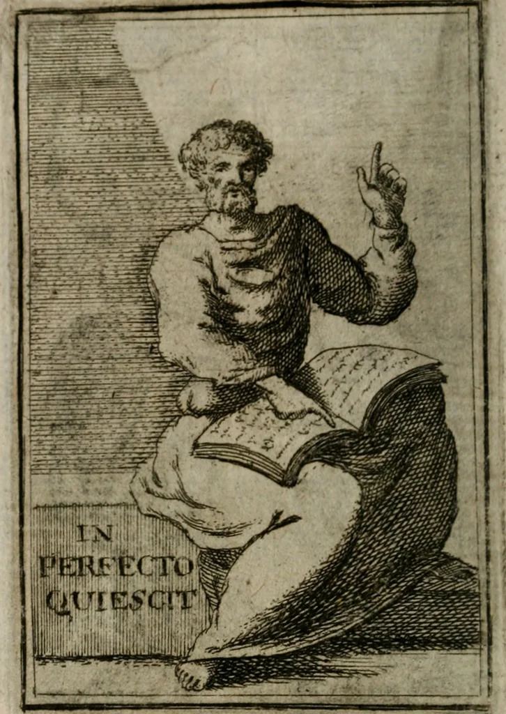 An illustration from Iconologie tirée de divers auteurs. Ouvrage utile aux gens de lettres, aux poëtes, aux artistes, & généralement à tous les amateurs des beaux-arts, 1766, leaf 557