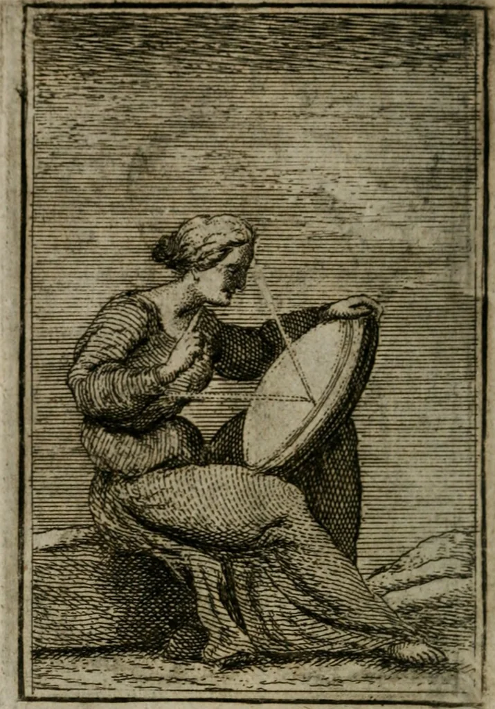 An illustration from Iconologie tirée de divers auteurs. Ouvrage utile aux gens de lettres, aux poëtes, aux artistes, & généralement à tous les amateurs des beaux-arts, 1766, leaf 561