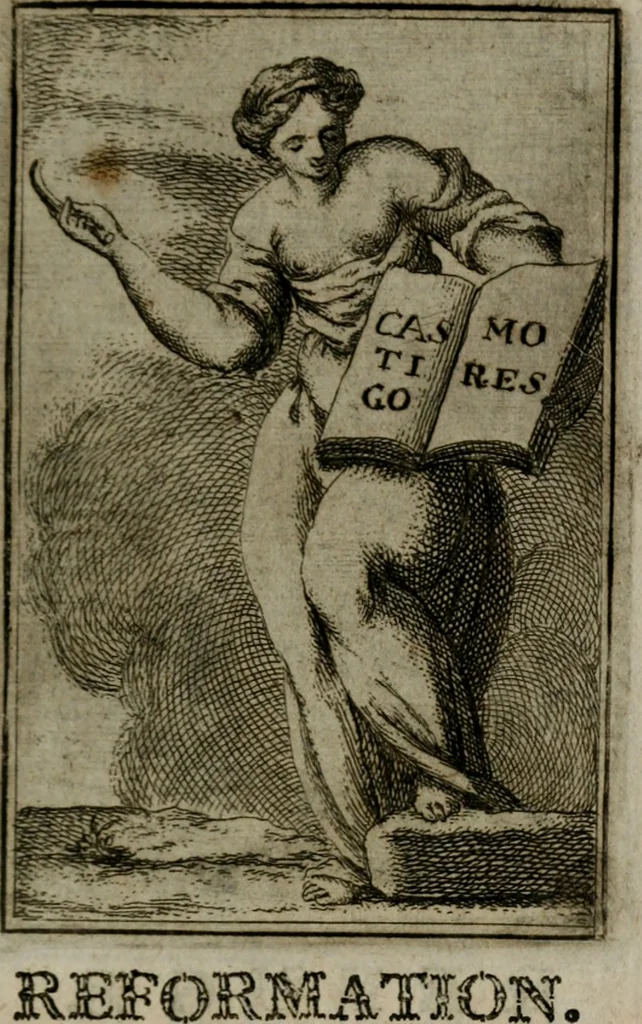 An illustration from Iconologie tirée de divers auteurs. Ouvrage utile aux gens de lettres, aux poëtes, aux artistes, & généralement à tous les amateurs des beaux-arts, 1766, leaf 562