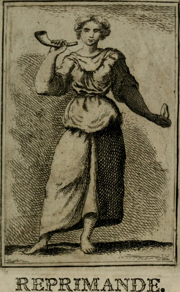 An illustration from Iconologie tirée de divers auteurs. Ouvrage utile aux gens de lettres, aux poëtes, aux artistes, & généralement à tous les amateurs des beaux-arts, 1766, leaf 568