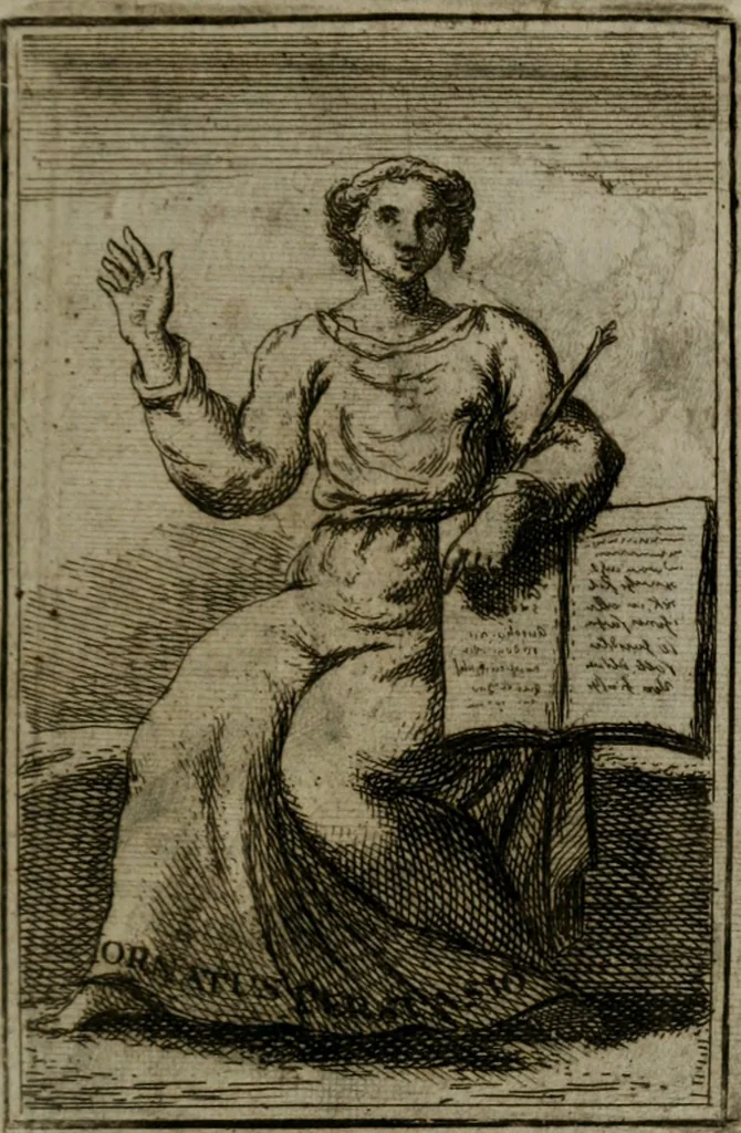 An illustration from Iconologie tirée de divers auteurs. Ouvrage utile aux gens de lettres, aux poëtes, aux artistes, & généralement à tous les amateurs des beaux-arts, 1766, leaf 570