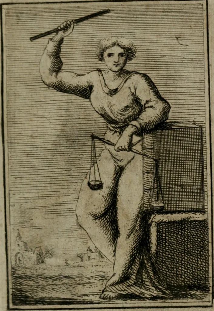 An illustration from Iconologie tirée de divers auteurs. Ouvrage utile aux gens de lettres, aux poëtes, aux artistes, & généralement à tous les amateurs des beaux-arts, 1766, leaf 572