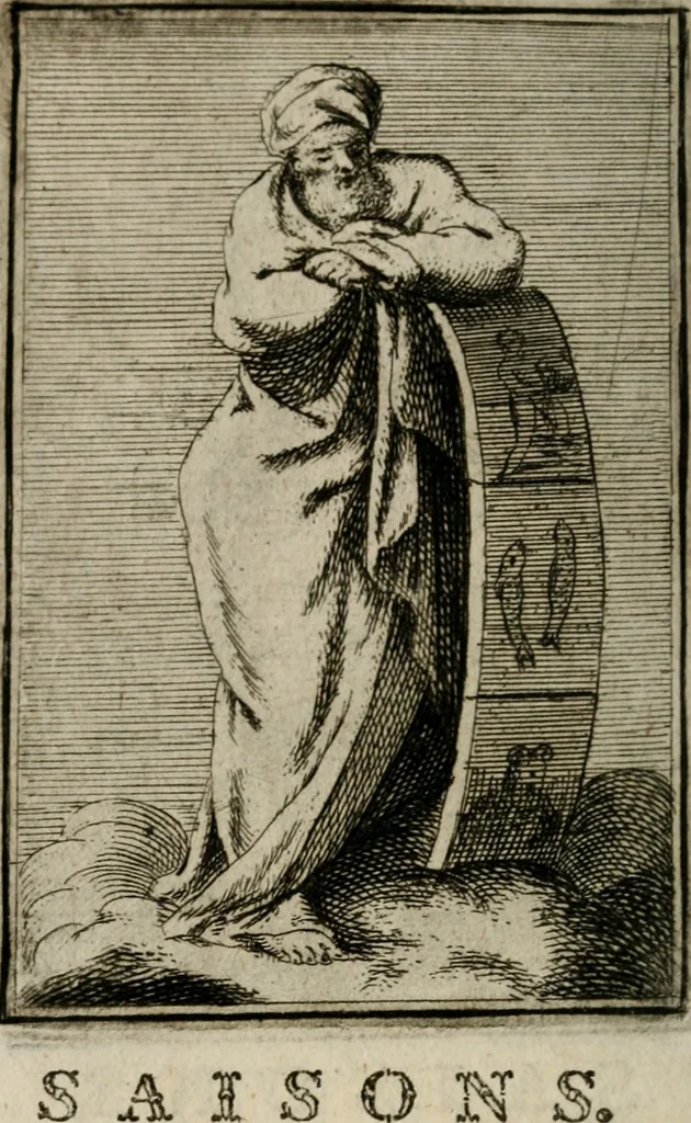 An illustration from Iconologie tirée de divers auteurs. Ouvrage utile aux gens de lettres, aux poëtes, aux artistes, & généralement à tous les amateurs des beaux-arts, 1766, leaf 581