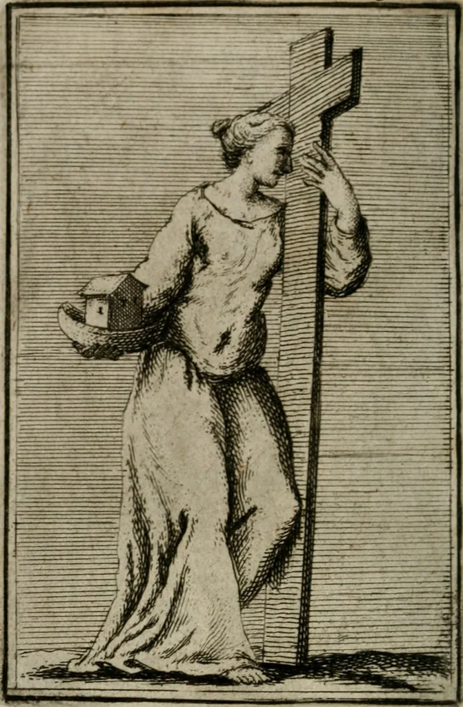 An illustration from Iconologie tirée de divers auteurs. Ouvrage utile aux gens de lettres, aux poëtes, aux artistes, & généralement à tous les amateurs des beaux-arts, 1766, leaf 583
