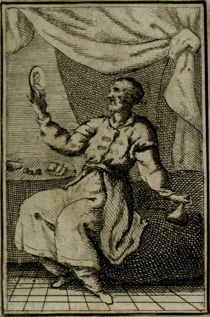 An illustration from Iconologie tirée de divers auteurs. Ouvrage utile aux gens de lettres, aux poëtes, aux artistes, & généralement à tous les amateurs des beaux-arts, 1766, leaf 584