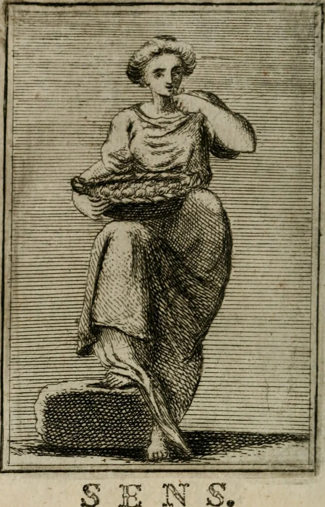 An illustration from Iconologie tirée de divers auteurs. Ouvrage utile aux gens de lettres, aux poëtes, aux artistes, & généralement à tous les amateurs des beaux-arts, 1766, leaf 593