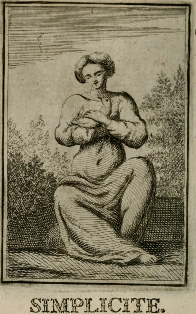 An illustration from Iconologie tirée de divers auteurs. Ouvrage utile aux gens de lettres, aux poëtes, aux artistes, & généralement à tous les amateurs des beaux-arts, 1766, leaf 595
