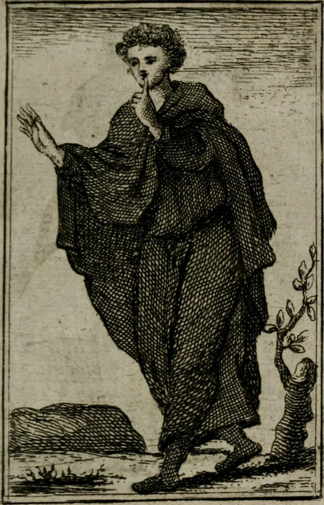 An illustration from Iconologie tirée de divers auteurs. Ouvrage utile aux gens de lettres, aux poëtes, aux artistes, & généralement à tous les amateurs des beaux-arts, 1766, leaf 600
