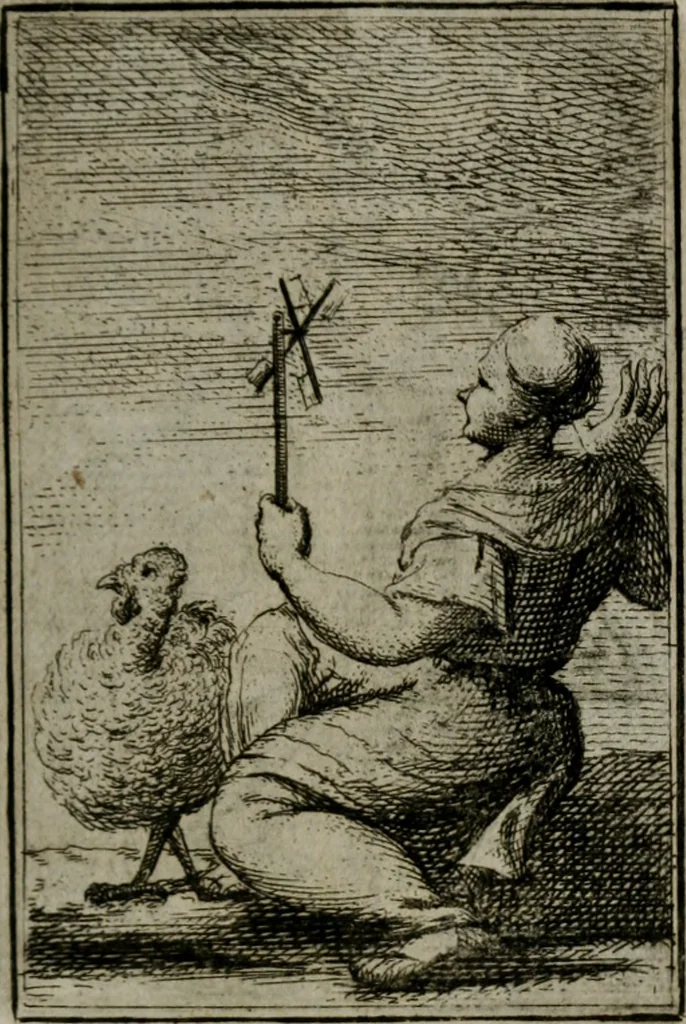 An illustration from Iconologie tirée de divers auteurs. Ouvrage utile aux gens de lettres, aux poëtes, aux artistes, & généralement à tous les amateurs des beaux-arts, 1766, leaf 608