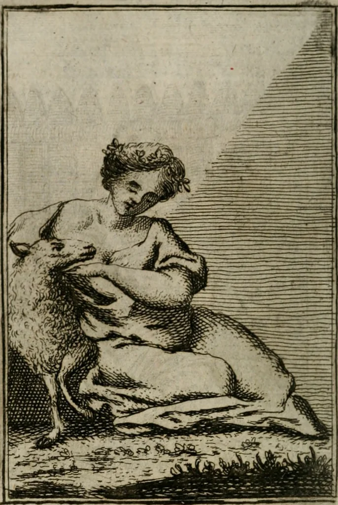 An illustration from Iconologie tirée de divers auteurs. Ouvrage utile aux gens de lettres, aux poëtes, aux artistes, & généralement à tous les amateurs des beaux-arts, 1766, leaf 613