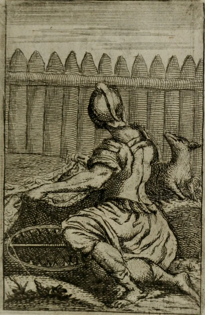 An illustration from Iconologie tirée de divers auteurs. Ouvrage utile aux gens de lettres, aux poëtes, aux artistes, & généralement à tous les amateurs des beaux-arts, 1766, leaf 614