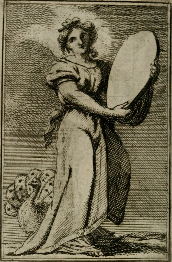 An illustration from Iconologie tirée de divers auteurs. Ouvrage utile aux gens de lettres, aux poëtes, aux artistes, & généralement à tous les amateurs des beaux-arts, 1766, leaf 617