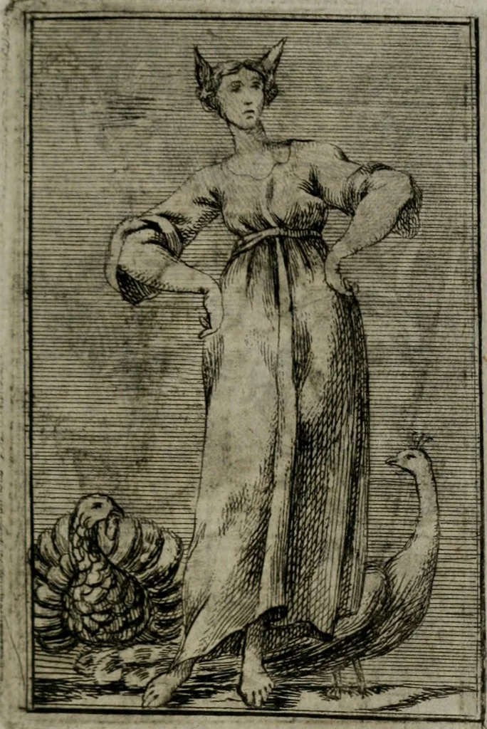 An illustration from Iconologie tirée de divers auteurs. Ouvrage utile aux gens de lettres, aux poëtes, aux artistes, & généralement à tous les amateurs des beaux-arts, 1766, leaf 62