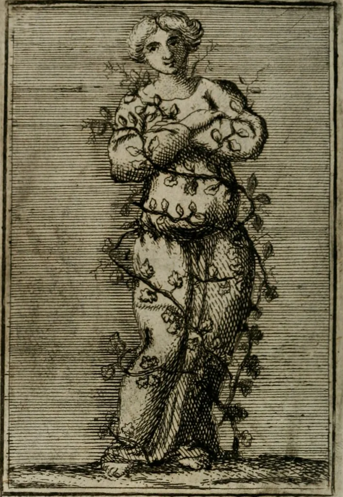 An illustration from Iconologie tirée de divers auteurs. Ouvrage utile aux gens de lettres, aux poëtes, aux artistes, & généralement à tous les amateurs des beaux-arts, 1766, leaf 625
