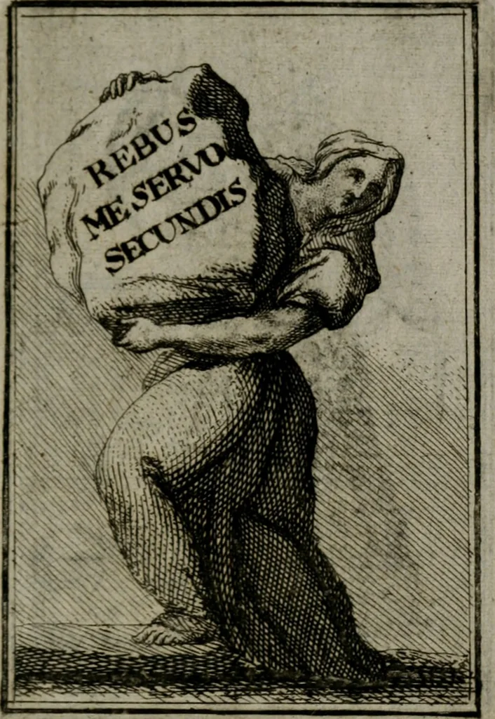 An illustration from Iconologie tirée de divers auteurs. Ouvrage utile aux gens de lettres, aux poëtes, aux artistes, & généralement à tous les amateurs des beaux-arts, 1766, leaf 630