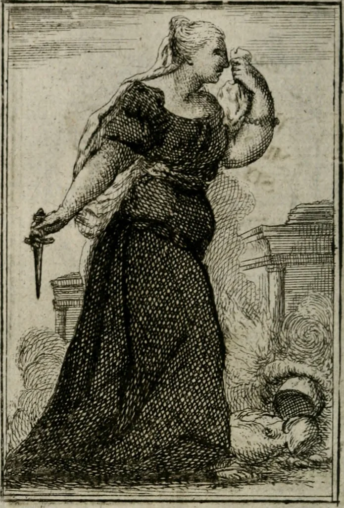 An illustration from Iconologie tirée de divers auteurs. Ouvrage utile aux gens de lettres, aux poëtes, aux artistes, & généralement à tous les amateurs des beaux-arts, 1766, leaf 631