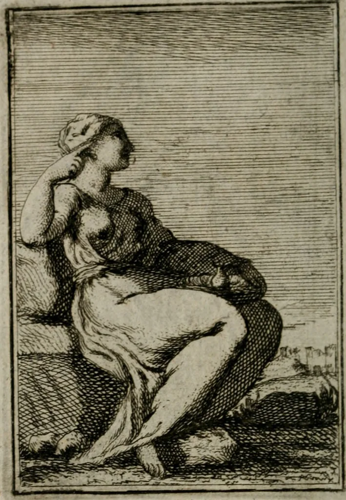 An illustration from Iconologie tirée de divers auteurs. Ouvrage utile aux gens de lettres, aux poëtes, aux artistes, & généralement à tous les amateurs des beaux-arts, 1766, leaf 633