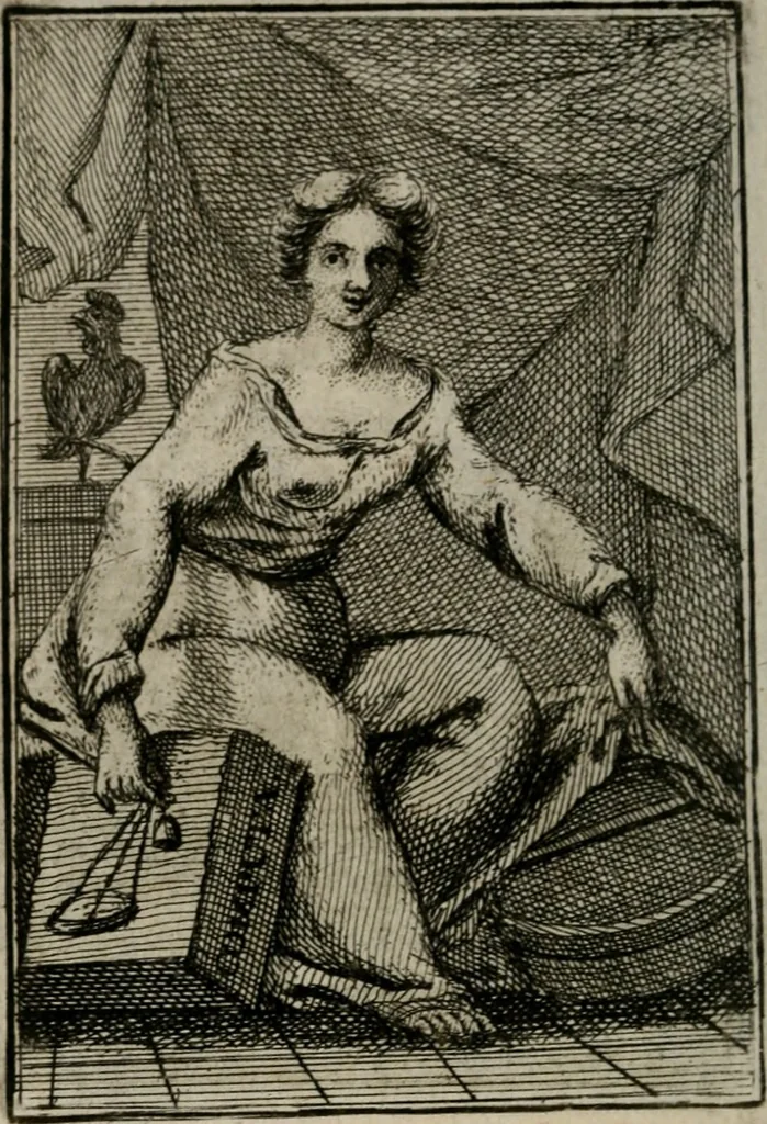 An illustration from Iconologie tirée de divers auteurs. Ouvrage utile aux gens de lettres, aux poëtes, aux artistes, & généralement à tous les amateurs des beaux-arts, 1766, leaf 639