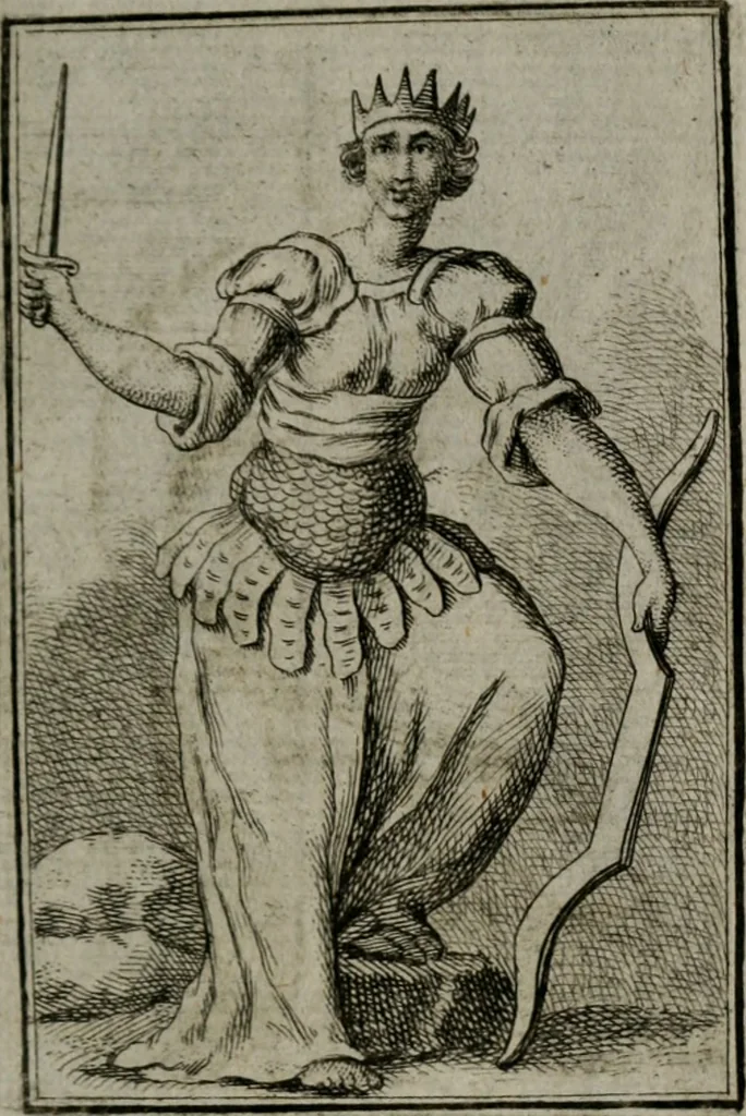 An illustration from Iconologie tirée de divers auteurs. Ouvrage utile aux gens de lettres, aux poëtes, aux artistes, & généralement à tous les amateurs des beaux-arts, 1766, leaf 640