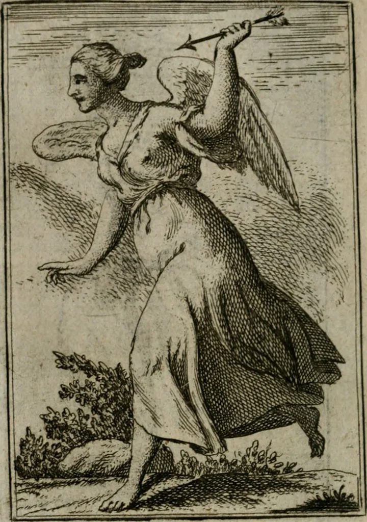 An illustration from Iconologie tirée de divers auteurs. Ouvrage utile aux gens de lettres, aux poëtes, aux artistes, & généralement à tous les amateurs des beaux-arts, 1766, leaf 649