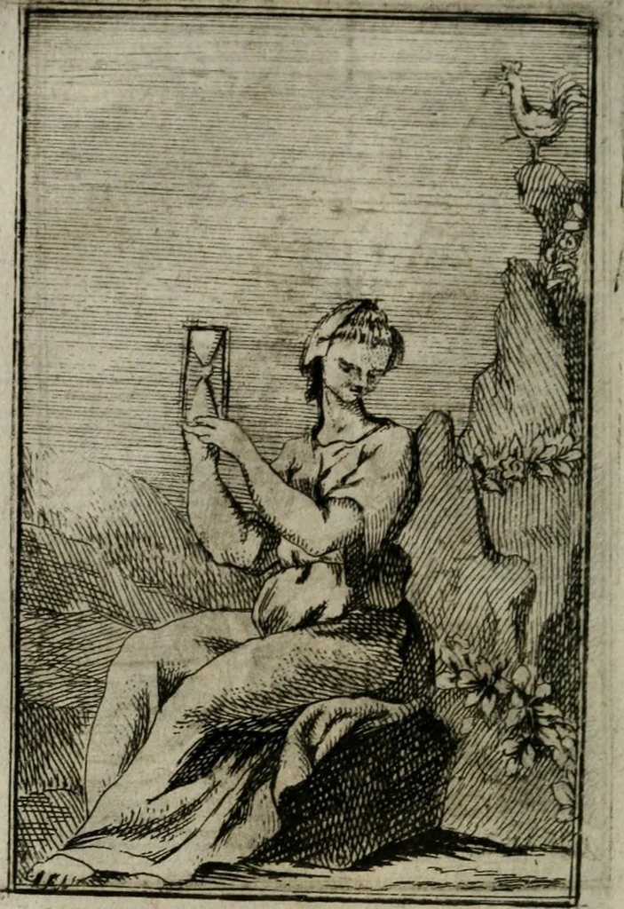 An illustration from Iconologie tirée de divers auteurs. Ouvrage utile aux gens de lettres, aux poëtes, aux artistes, & généralement à tous les amateurs des beaux-arts, 1766, leaf 65