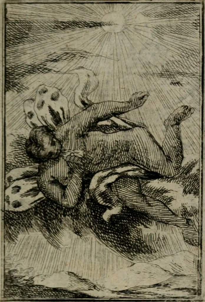 An illustration from Iconologie tirée de divers auteurs. Ouvrage utile aux gens de lettres, aux poëtes, aux artistes, & généralement à tous les amateurs des beaux-arts, 1766, leaf 652