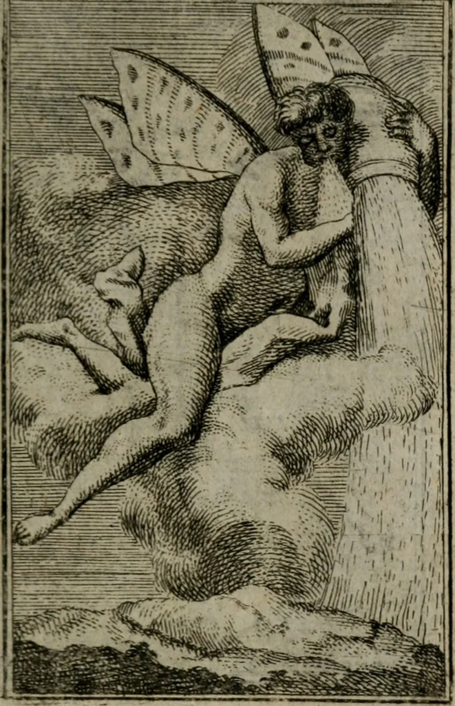 An illustration from Iconologie tirée de divers auteurs. Ouvrage utile aux gens de lettres, aux poëtes, aux artistes, & généralement à tous les amateurs des beaux-arts, 1766, leaf 654