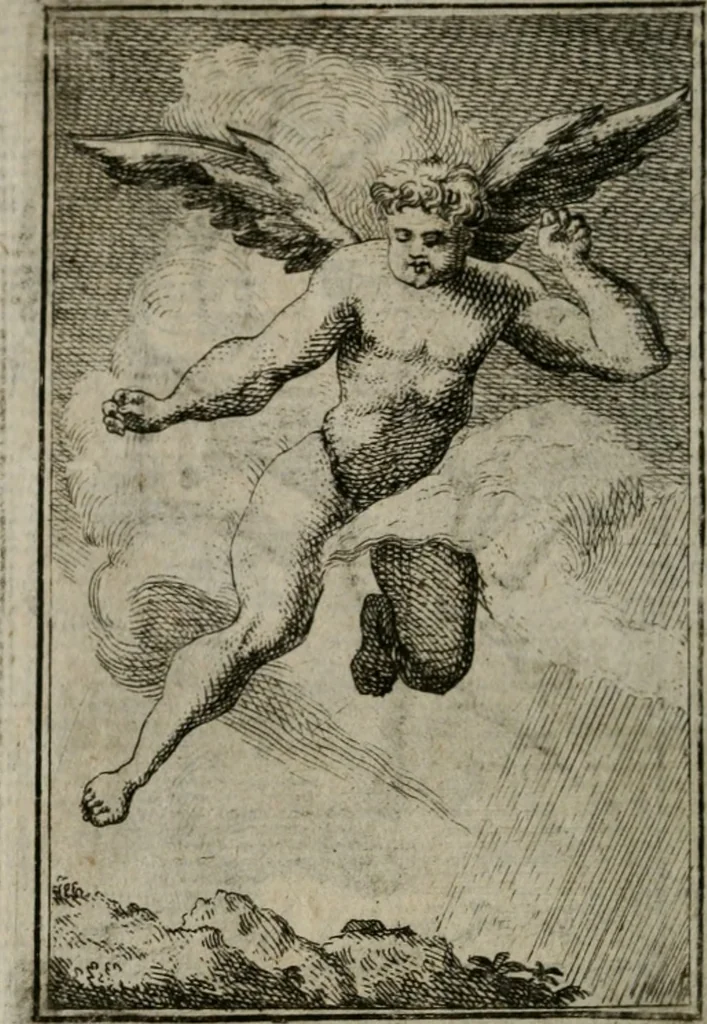 An illustration from Iconologie tirée de divers auteurs. Ouvrage utile aux gens de lettres, aux poëtes, aux artistes, & généralement à tous les amateurs des beaux-arts, 1766, leaf 655