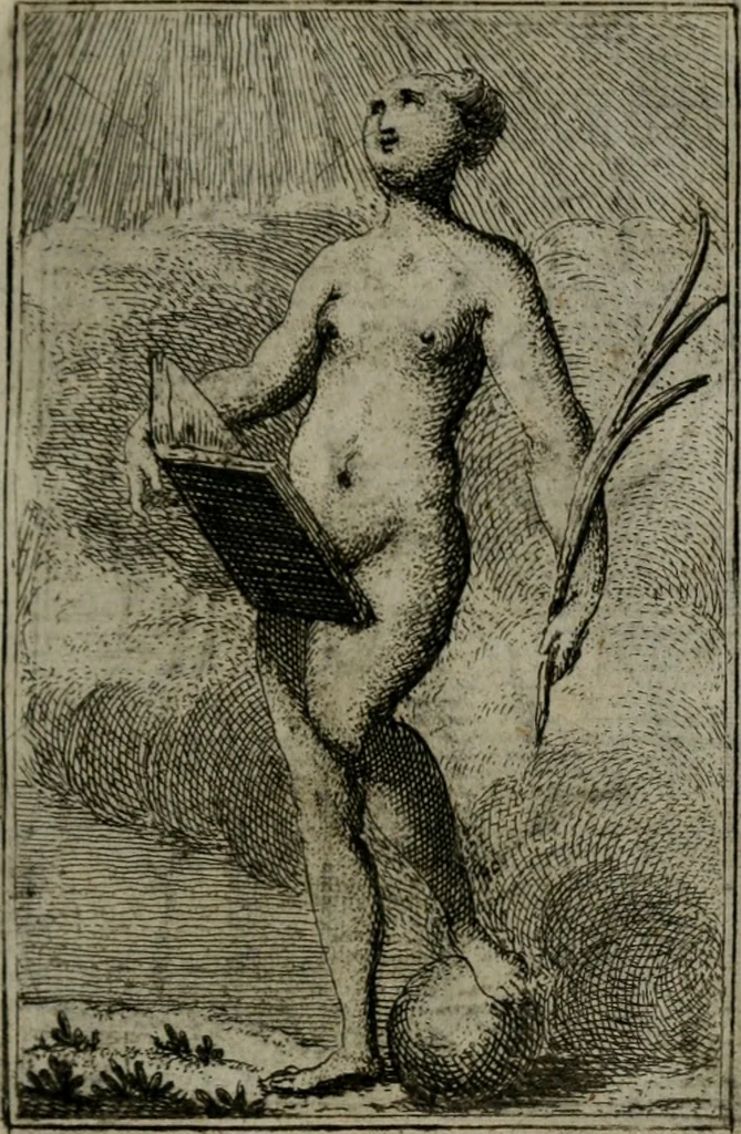 An illustration from Iconologie tirée de divers auteurs. Ouvrage utile aux gens de lettres, aux poëtes, aux artistes, & généralement à tous les amateurs des beaux-arts, 1766, leaf 656