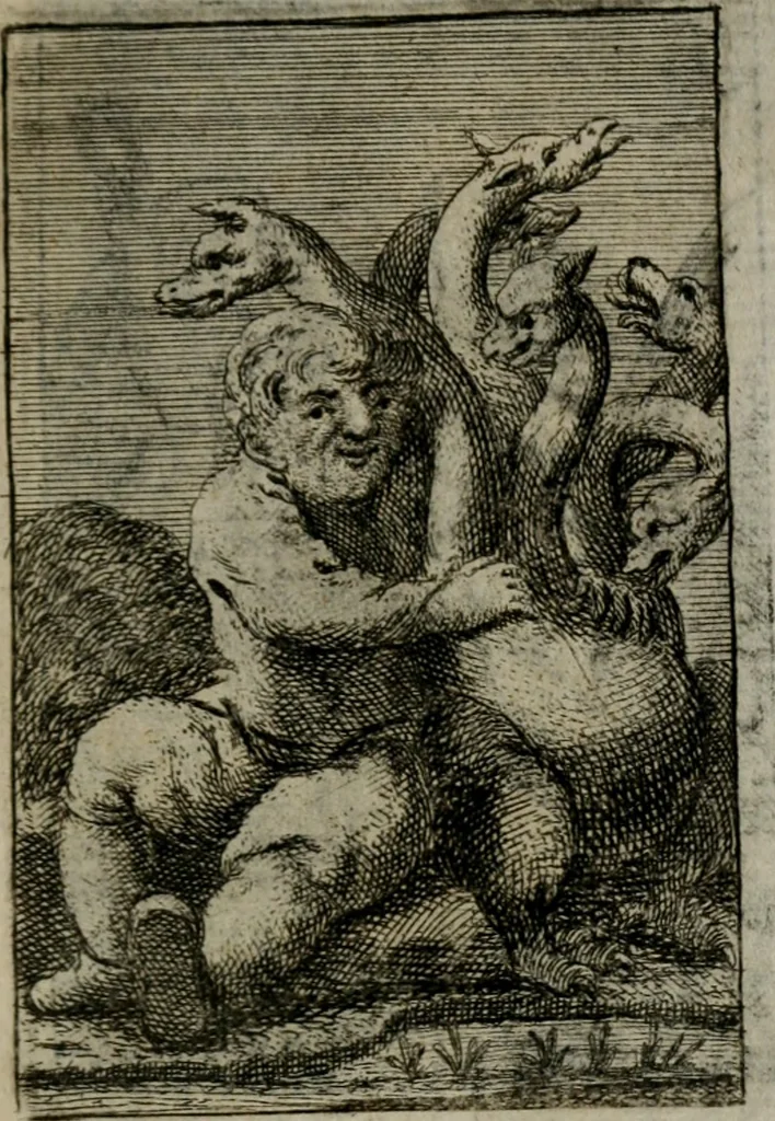 An illustration from Iconologie tirée de divers auteurs. Ouvrage utile aux gens de lettres, aux poëtes, aux artistes, & généralement à tous les amateurs des beaux-arts, 1766, leaf 658