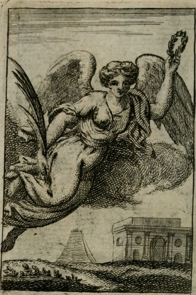 An illustration from Iconologie tirée de divers auteurs. Ouvrage utile aux gens de lettres, aux poëtes, aux artistes, & généralement à tous les amateurs des beaux-arts, 1766, leaf 659