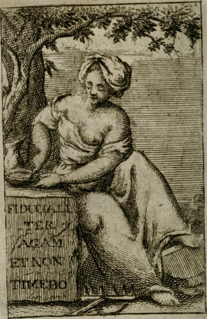 An illustration from Iconologie tirée de divers auteurs. Ouvrage utile aux gens de lettres, aux poëtes, aux artistes, & généralement à tous les amateurs des beaux-arts, 1766, leaf 661