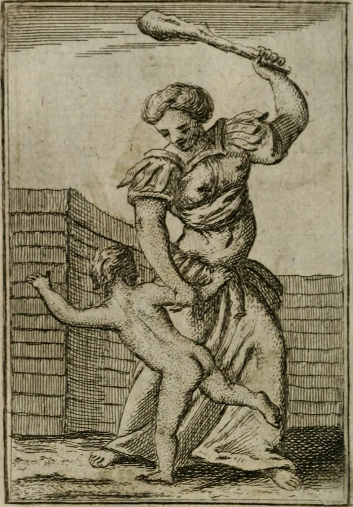 An illustration from Iconologie tirée de divers auteurs. Ouvrage utile aux gens de lettres, aux poëtes, aux artistes, & généralement à tous les amateurs des beaux-arts, 1766, leaf 667
