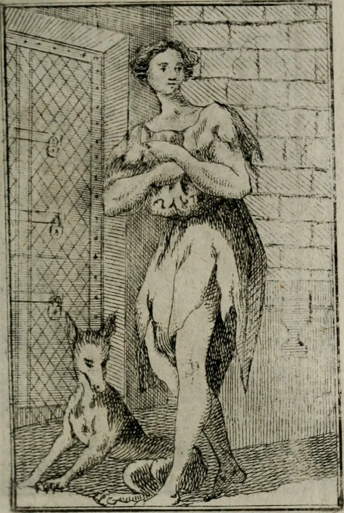 An illustration from Iconologie tirée de divers auteurs. Ouvrage utile aux gens de lettres, aux poëtes, aux artistes, & généralement à tous les amateurs des beaux-arts, 1766, leaf 68