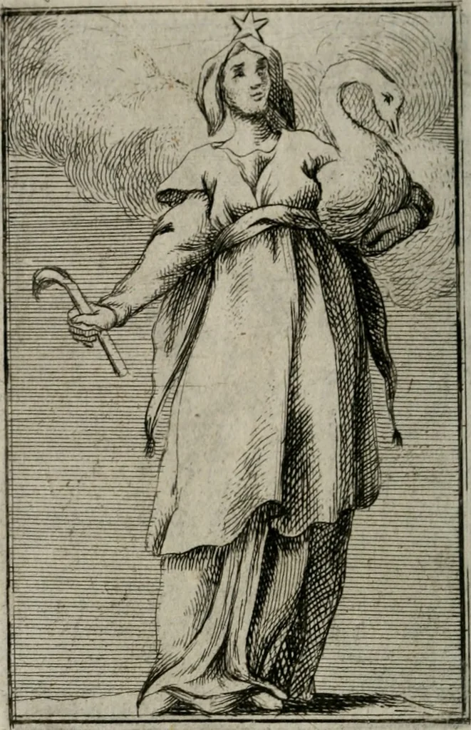 An illustration from Iconologie tirée de divers auteurs. Ouvrage utile aux gens de lettres, aux poëtes, aux artistes, & généralement à tous les amateurs des beaux-arts, 1766, leaf 71