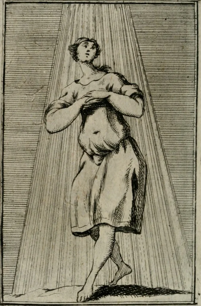 An illustration from Iconologie tirée de divers auteurs. Ouvrage utile aux gens de lettres, aux poëtes, aux artistes, & généralement à tous les amateurs des beaux-arts, 1766, leaf 77