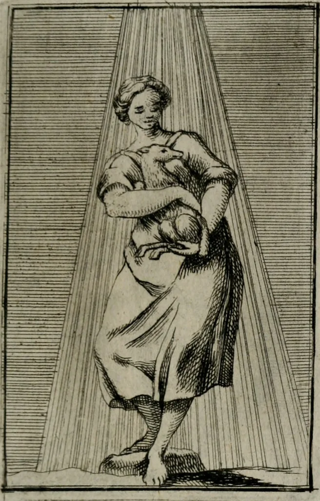 An illustration from Iconologie tirée de divers auteurs. Ouvrage utile aux gens de lettres, aux poëtes, aux artistes, & généralement à tous les amateurs des beaux-arts, 1766, leaf 78