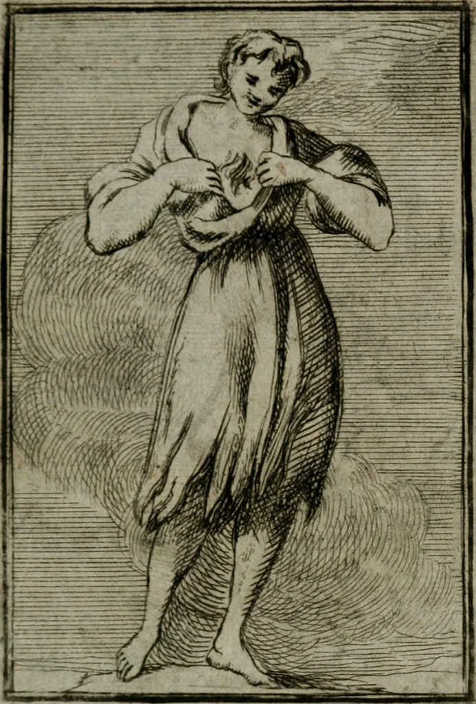 An illustration from Iconologie tirée de divers auteurs. Ouvrage utile aux gens de lettres, aux poëtes, aux artistes, & généralement à tous les amateurs des beaux-arts, 1766, leaf 96